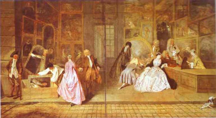 Jean Antoine Watteau L Enseigne de Gersaint