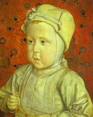 Jean Hey Master of Moulins Portrait of the Dauphin Charles Orlant