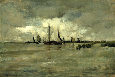 John Henry Twachtman Near Ostend