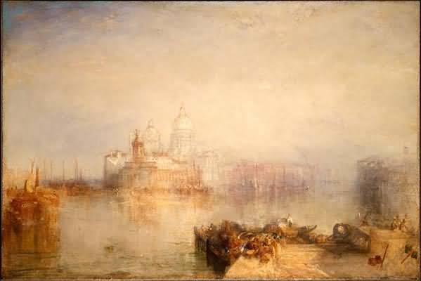 Joseph Mallord William Turner The Dogana and Santa Maria della Salute Venice