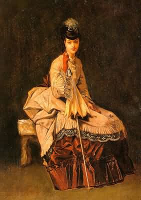 Jules Adolphe Goupil Lady Seated