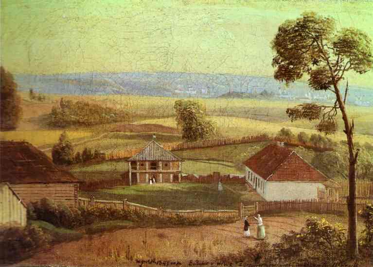 Khrutsky Ivan View in Estate Zhirovitse