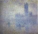 Le Parlement, Effet de Brouillard - Claude Monet