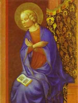 Masolino da Panicale The Virgin Annunciate