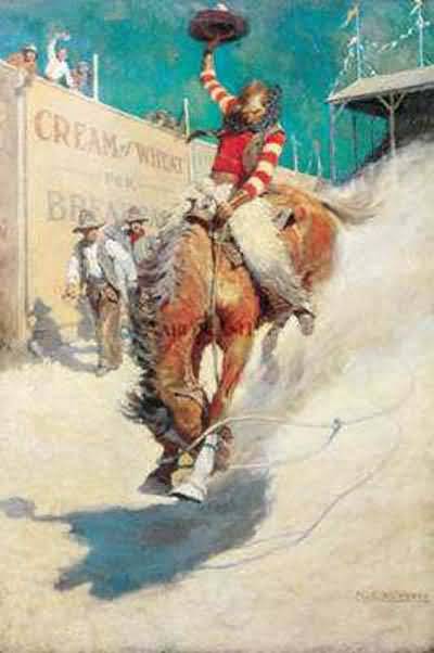 Newell Convers Wyeth Bronco Buster