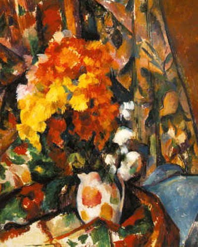 Paul Cezanne Chrysanthemums (Vase Fleuri)