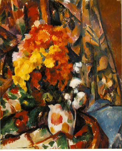 Paul Cezanne Chrysanthemums