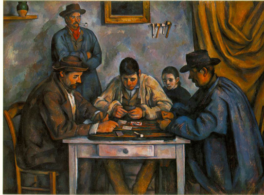 Paul Cezanne The Card Players (Les Joueurs De Cartes)