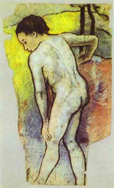 Paul Gauguin Study for the Bathers