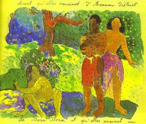 Paul Gauguin The Messengers of Oro