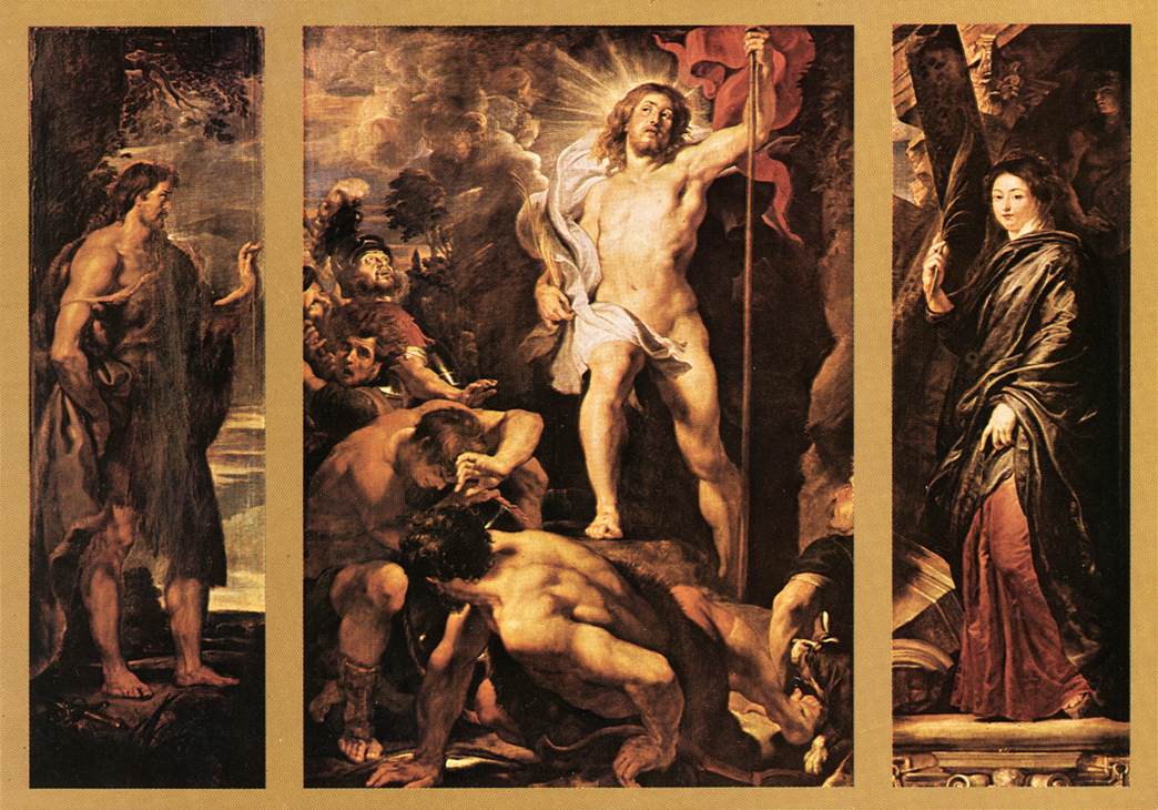 RUBENS Pieter Pauwel The Resurrection of Christ 1