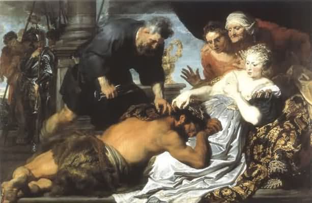 Sir Anthony van Dyck Samson & Delilah