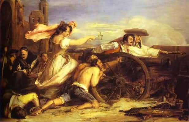 Sir David Wilkie The Defence of Saragossa