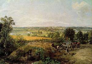 Stour Valley And Dedham Church - John Constable