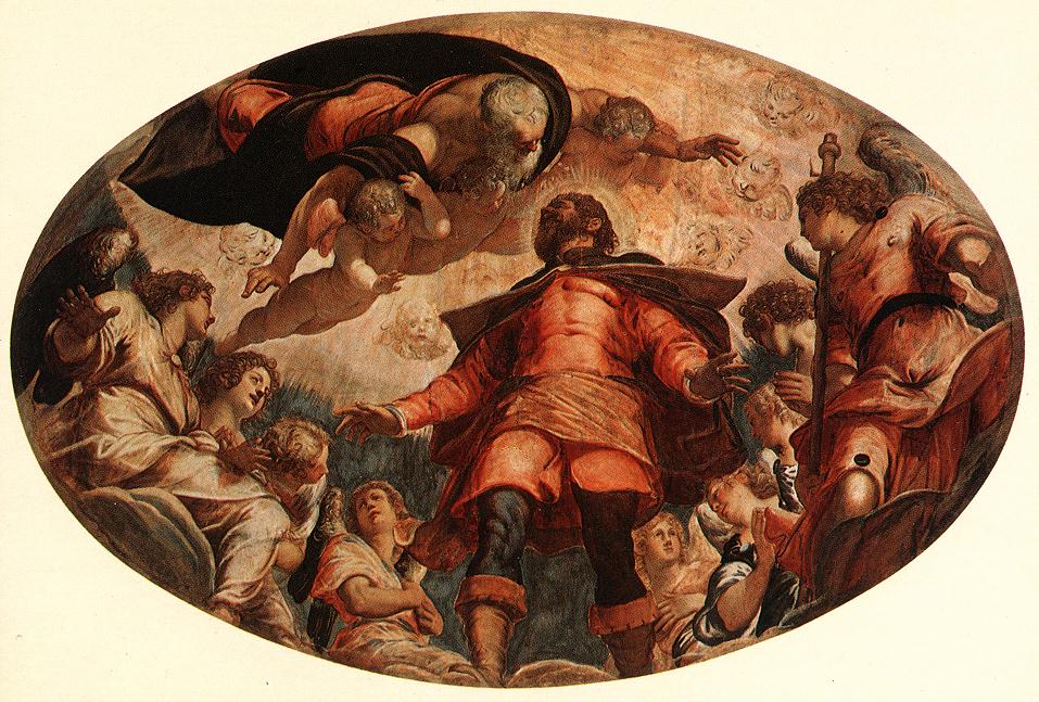 TINTORETTO Glorification of St Roch