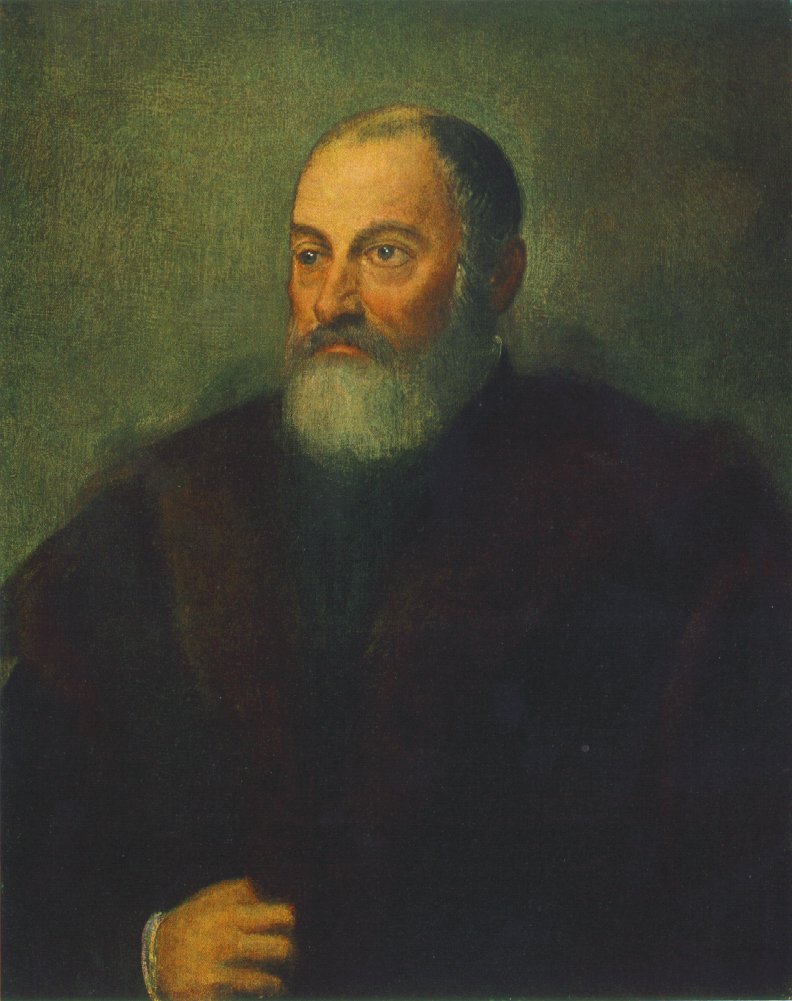 TINTORETTO Portrait of a Man