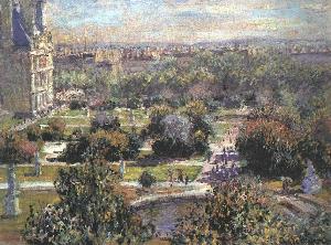 The Tuileries - Claude Monet