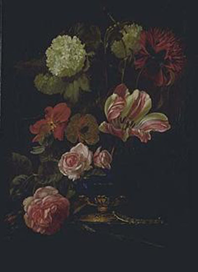 Willem van Aelst Vase of Flowers