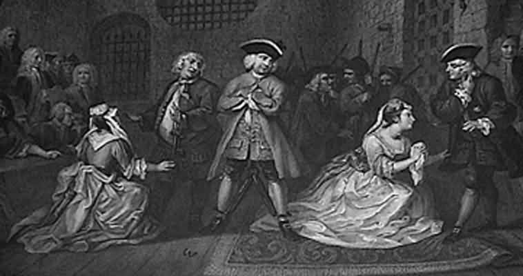 William Hogarth A Scene from the Beggar s Opera