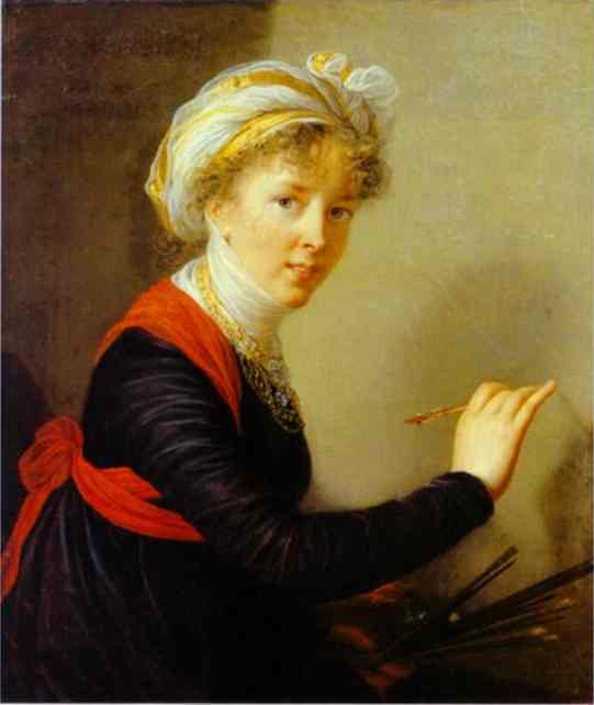 Louise Elisabeth Vigee Lebrun Self Portrait 1