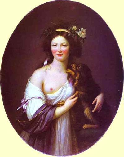 Louise Elisabeth Vigee Lebrun Portrait of Mme D Aguesseau