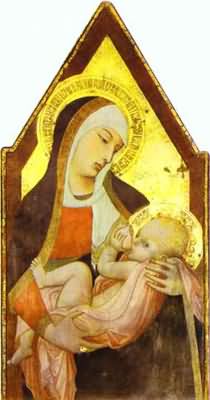 Ambrogio Lorenzetti Madonna of the Milk