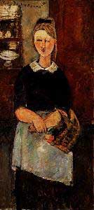 Amedeo Modigliani The Pretty Housewife