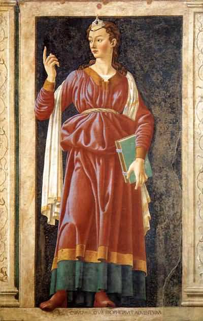 Andrea del Castagno The Camaean Sibyl