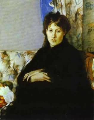 Berthe Morisot Portrait of Madame Pontillon