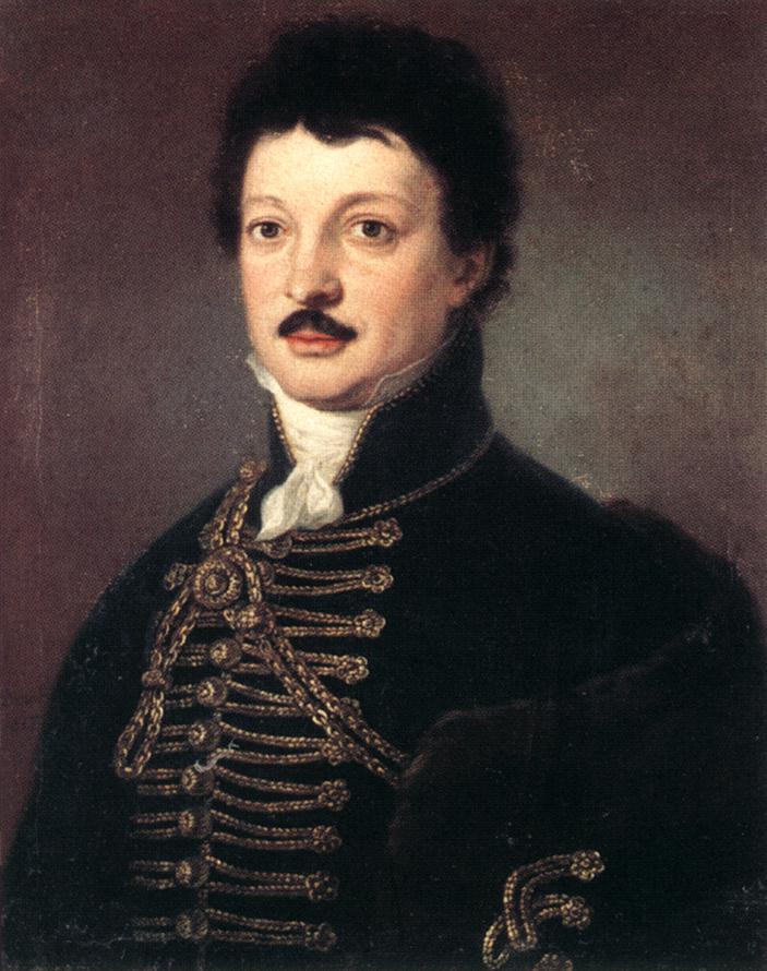 DONAT Janos Portrait of Poet Daniel Berzsenyi