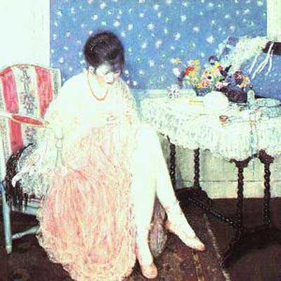 Frederick Carl Frieseke Torn Lingerie