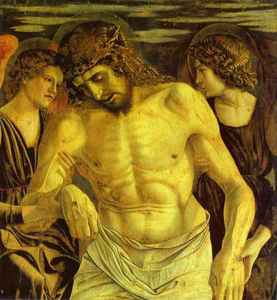 Giovanni Bellini Dead Christ Between Two Angels