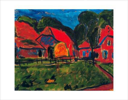 Heckel Erich Rote Haeuser