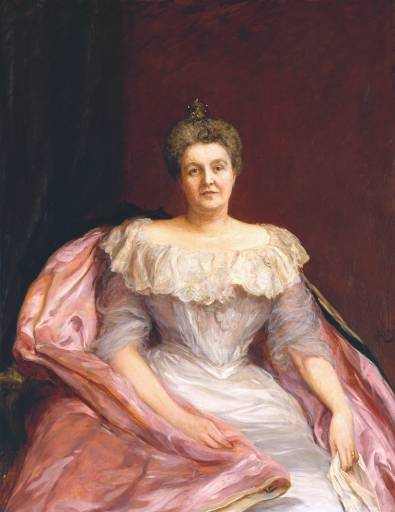 Hubert von Herkomer Portrait of Lady Tate circa 1899