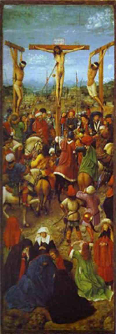 Jan van Eyck The Crucifixion