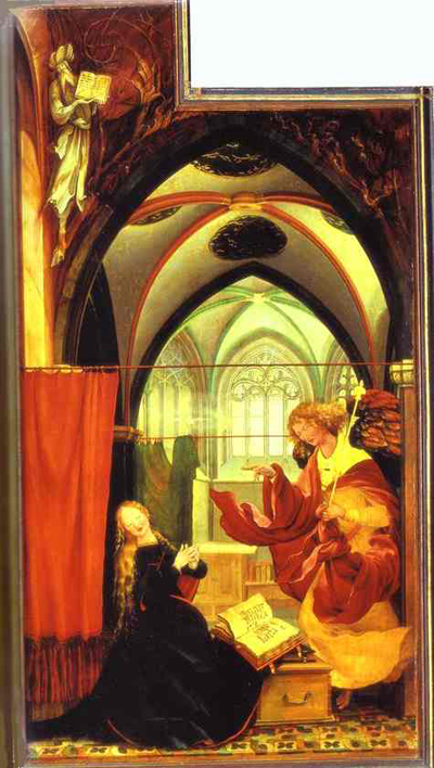 Matthias Grunewald Annunciation