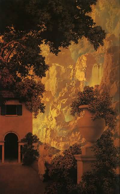 Maxfield Parrish Sunrise