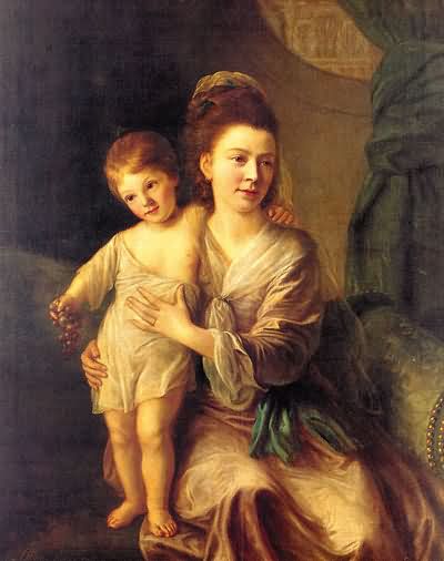 Nathaniel Hone Anne Gardiner with her Eldest Son Kirkman