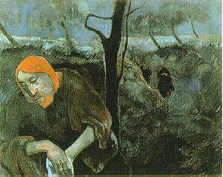 Paul Gauguin Agony in the Garden