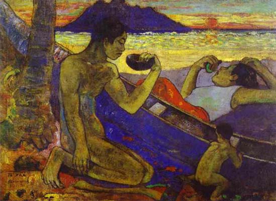 Paul Gauguin The Canoe