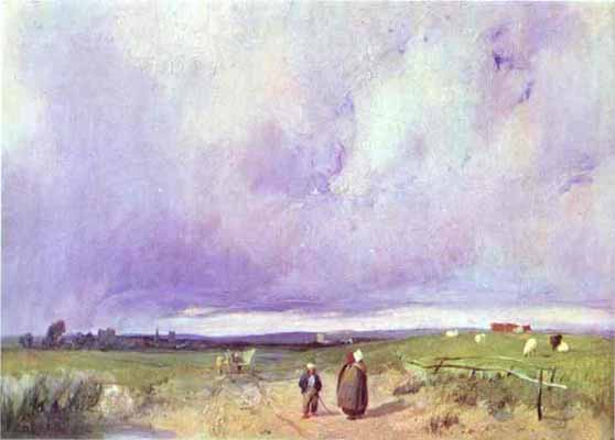 Richard Parkes Bonington Near Boulogne