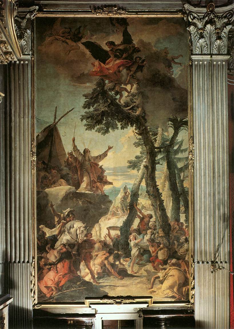 TIEPOLO Giovanni Battista The Gathering of Manna