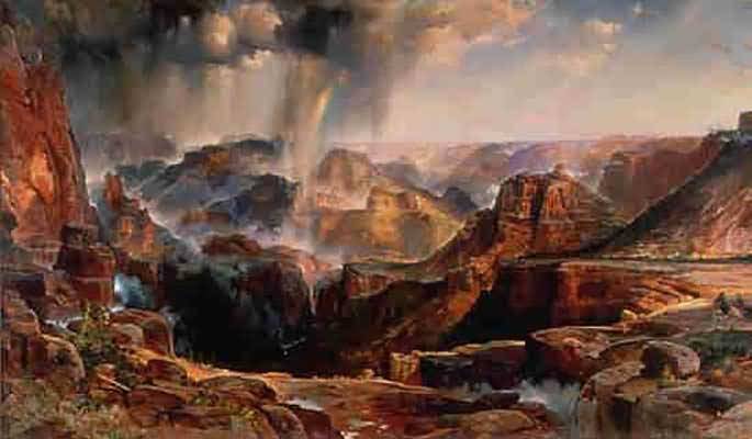 Thomas Moran Chasm of the Colorado