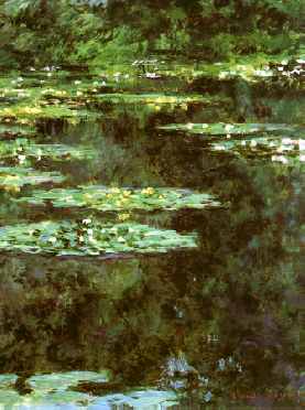 Water-Lilies 1904 (portrait detail)