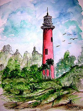 Jupiter Inlet Florida Lighthouse