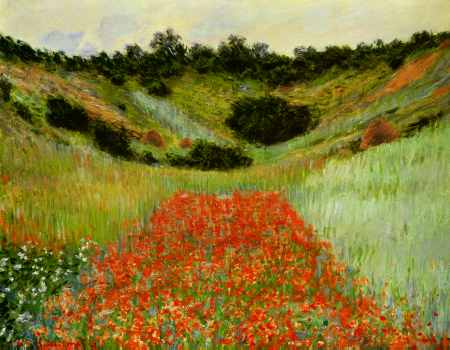 Poppy Field in a Hollow near Giverny