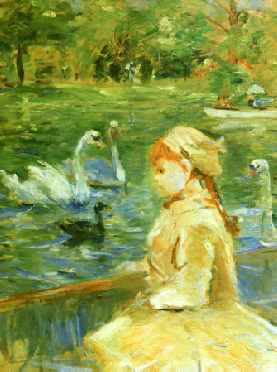 Young Girl by the Lake