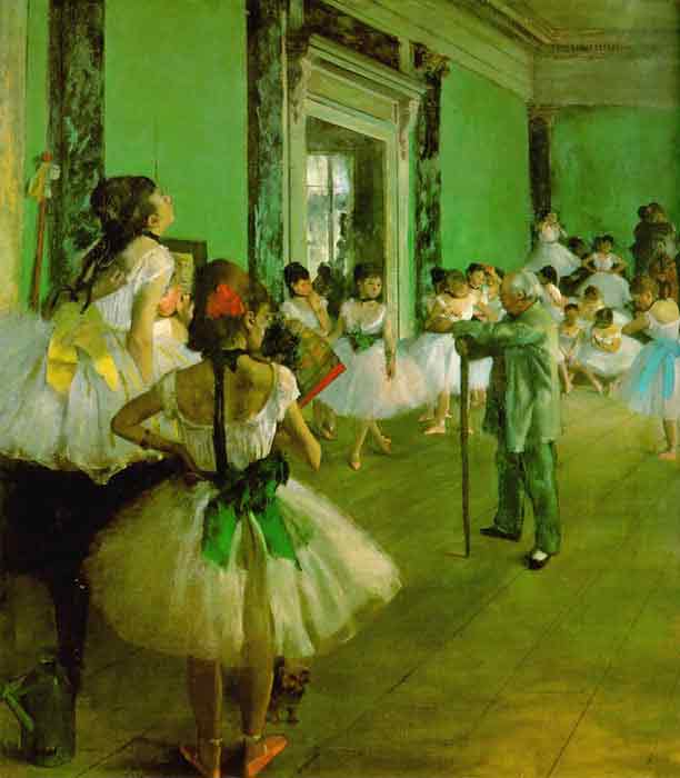 Dance Class, 1874