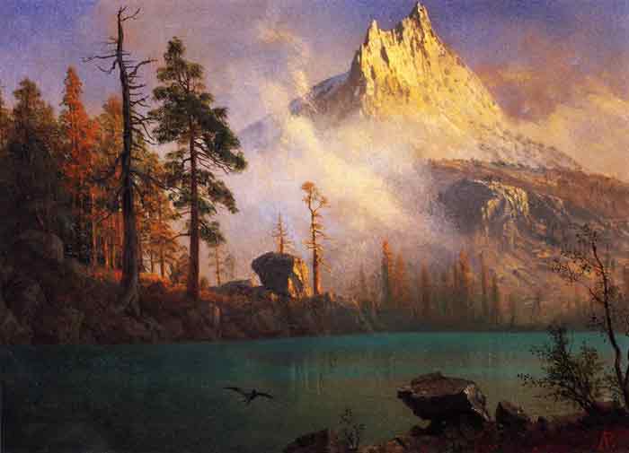 Mountain Lake , 1865