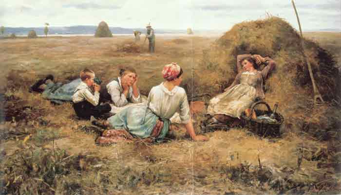 The Harvesters Resting, 1883